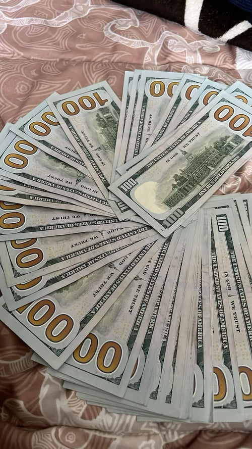 Stack of $100 bills!